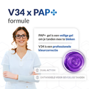 V34 X PAP+ Whitening Strips